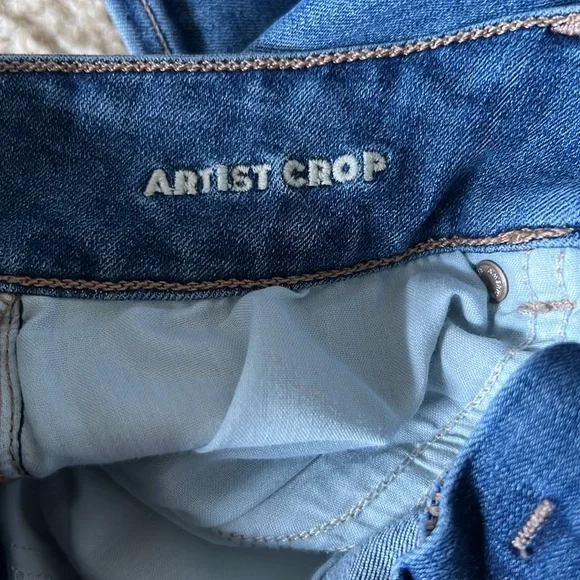 American Eagle artist crop jeans. Size 4 short women - Picture 9 of 9